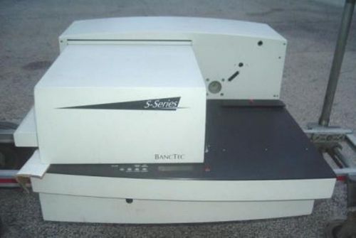 BANCTEC S-SERIES CHECK READER, DOCUMENT SCANNER