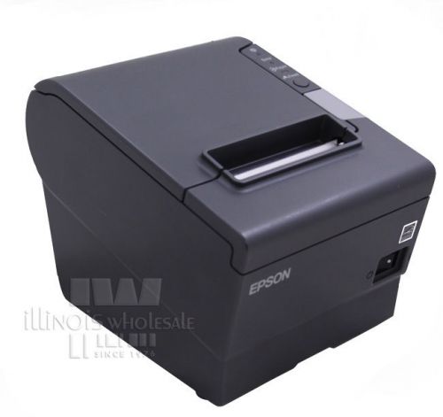 Epson TM-T88V POS Thermal Printer, Ethernet Interface, Dark Grey (EDG)