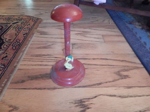 Childrens/Kids 1930s  Hat Display Stand duck