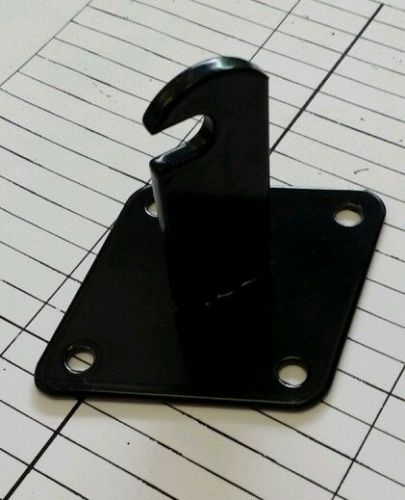 Gridwall Slat Grid Wall Mount Hook Bracket Black Panel Display