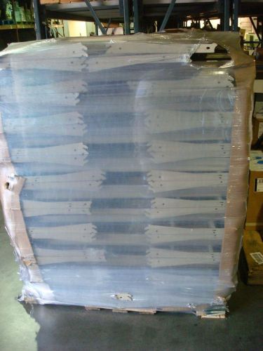 Pallet Of 60 Shelving 48&#034; x 16&#034; x 1-3&#039;8&#034; Lip Beige / Splatter Texture Finish