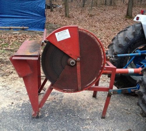 2002 Woodsman Wood Saw Model 250  Buzz Saw  Tractor PTO Saw Cordwood Buck Saw