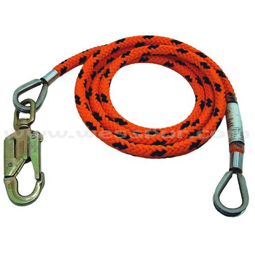 Tree Climber Flipline,3/4&#034; x 18&#039;, Steel Core,Yale Maxi Flip,12 Braid,Made in USA