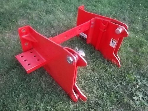 Woods 1012619 Sub-Frame Mounting Brackets for Backhoe to Kubota Tractors