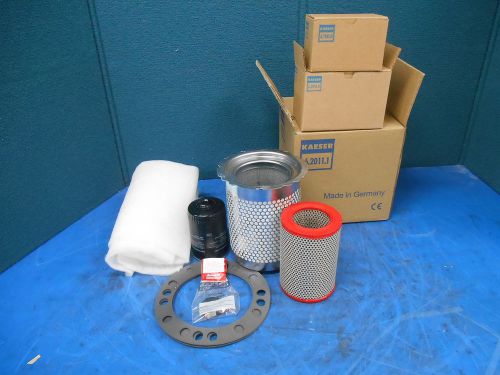 Kaeser Oil Separator Cartridge Kit 6.2011.1 Filter 6.2055.0 Element Mat 6.1687.0