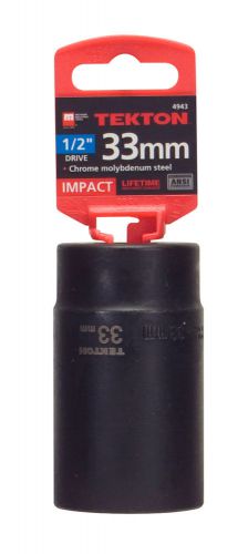 Tekton 1/2-inch drive by 33mm deep impact socket for sale