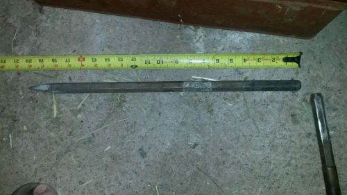 DW 5771 Dewalt 18&#034; bull point 21/32 3/4 hex spline shank chisel(bosch Hitachi )