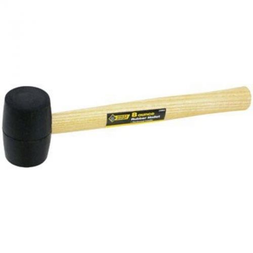 Steelgrip rubber mallet 8 oz steel grip mallets 2258622 843518015995 for sale