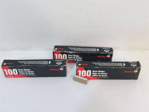 Red Devil 3272, Single Edge Razor Blades - 300 each