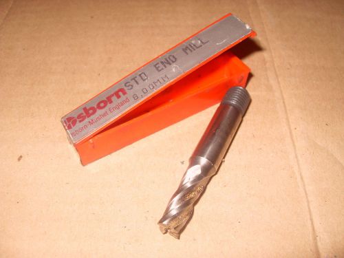 Osborn 8mm HSS Screwed Shank End Mill - Made In England - As Photo