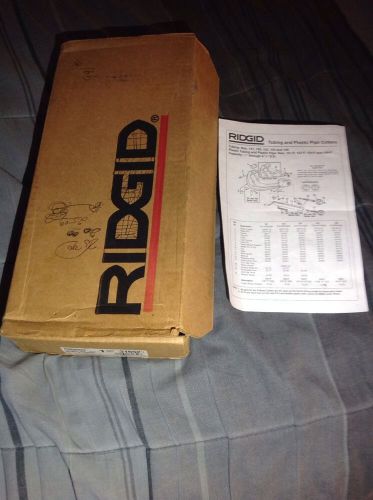 Ridgid cat # 31652 model no. 154 tubing cutter 1/4&#034; to 6 5/8&#034; nrfs! for sale