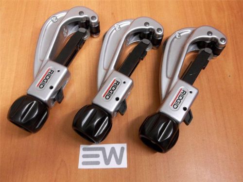 3 x NEW Ridgid 31632 Model 151 Quick Acting Tubing Cutters 1/4&#034; - 1-5/8&#034; Rigid