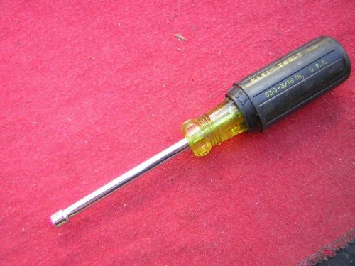 Klein Tools 630 Cushion Grip Nut Driver 3/16 IN.