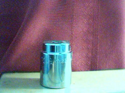 Mac tools x3222 3/8&#034; drive intermediate semi-deep sae 1&#034; 12-point socket for sale