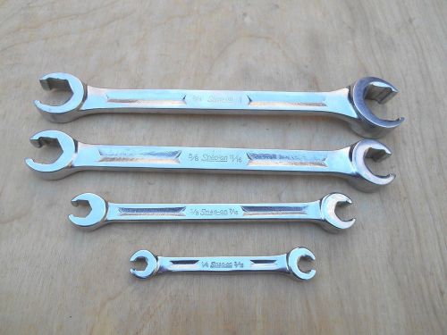 Snap on rxh flare nut wrenches , lot of 4 for sale