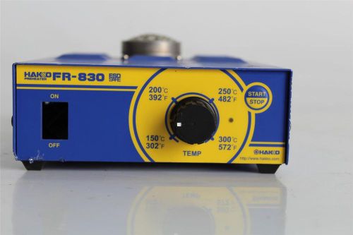 Hakko FR-830 ESD-Safe Temperature Controlled Preheater