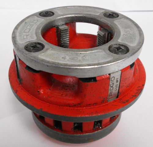 Ridgid 12-R 1 1/2 &#034; NPT Pipe Threader Die Head