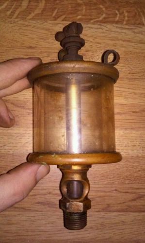 Antique steam hit miss oiler lubricator dt Williams Tacoma no.4
