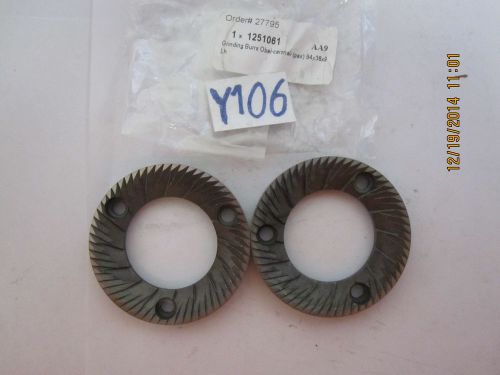 GRINDING BURRS OBEL-CARIMALI (PAIR) LEFT 64x38x9