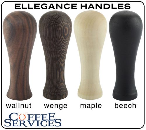 SELECTION OF ELEGANCE COFFEE TAMPER HANDLES BUILD YOUR OWN CUSTOM COFFEE TAMPER