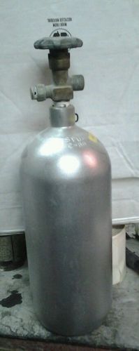 5lb co2 tank steel cylinder fresh hydro test! home brewed beer, soda &amp; tea for sale