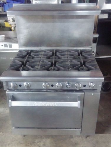 Imperial Range Model IR6  - 6 burner natural gas unit