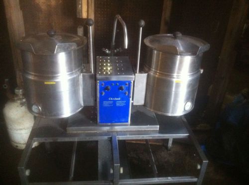 Cleveland Twin Tilt Steam Kettle TKET-T