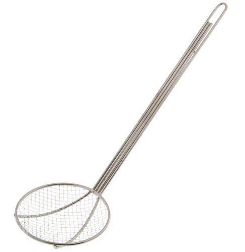 New update international skm-5wg nickel plated medium mesh wire skimmer  round for sale