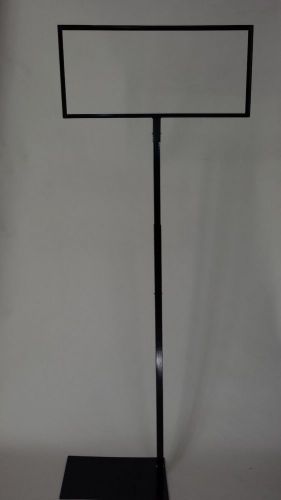 adjustable floor sign