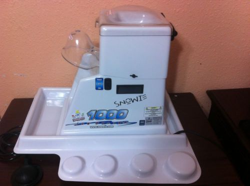 Commercial Ice Shaver Snowie 1000AC Shaved Ice Machine