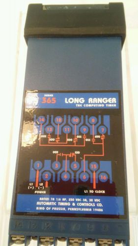 ATC LONG RANGER TIMER 365A-300-Q-30PX, 1/6HP  ~NEW~