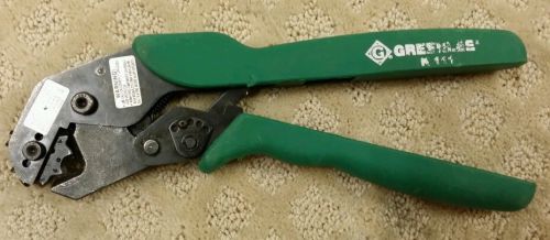 Greenlee K111 Ratcheting Crimper 8awg to 1awg