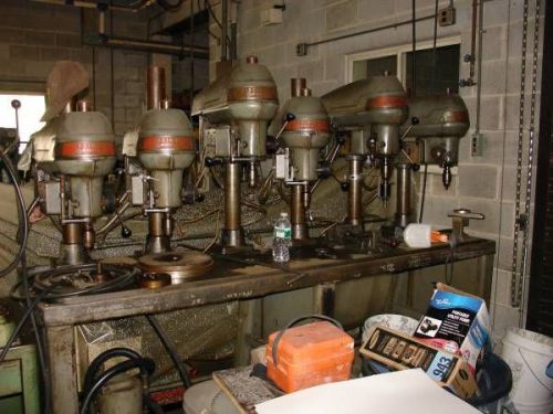 CINCINNATI SIX SPINDLE DRILL PRESS