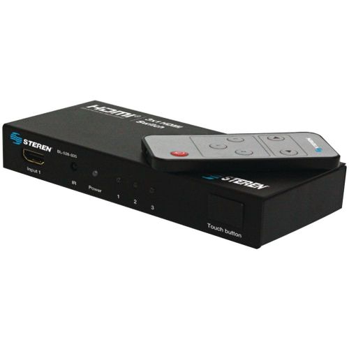 BRAND NEW - Steren Bl-526-035 Hdmi(r) 3 X 1 Switcher