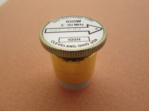 Bird 100H TRULINE WATTMETER ELEMENT 100W, 2-30 MHz