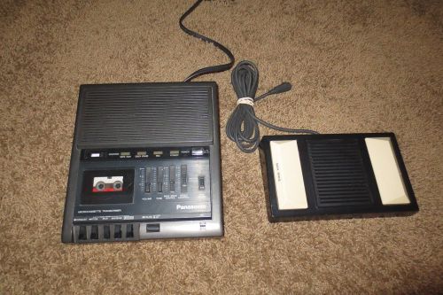 Panasonic RR-930 Micro Mini Cassette Transcriber Recorder Foot Pedal RP-2692