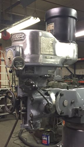 RECONDITION  BRIDGEPORT MILLING MACHINE 2 hp head