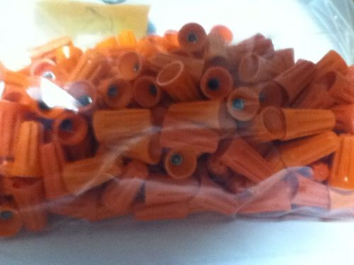 Orange Wire Nuts Small Barrel