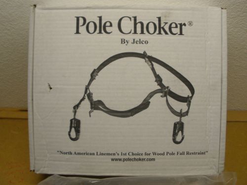 JELCO POLE CHOKER 1.60 100% FALL PROTECTION LINEMAN