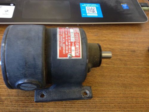 DAZIC SPEED SWITCH 10 AMPS 15 RPM 480 VAC 8125S