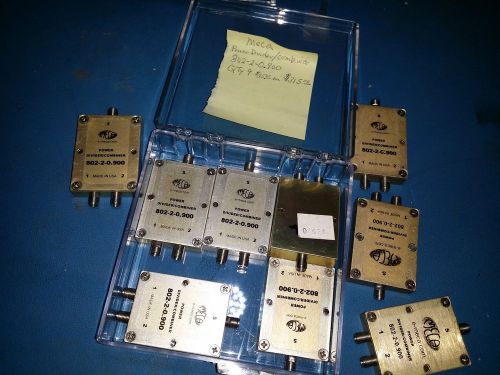 MECA POWER DIVIDER/COMBINER 802-2-0.900   (LOT OF 9)