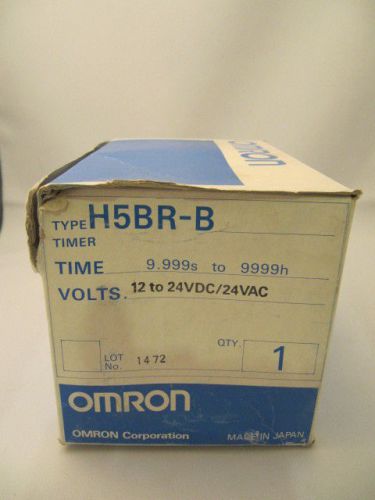 New omron timer module h5br-b 24vdc for sale