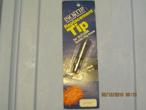 Iso-tip replacement tip for butane soldering irons catalog # 7987