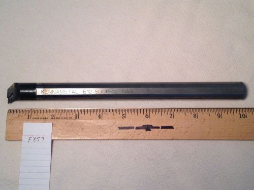 1 NEW KENNAMETAL 3/4&#034; CARBIDE BORING BAR. E12-SDUPR-2 10&#034; OAL. USA MADE {F857}