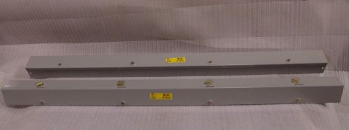 Hoffman F22G48 , 52040 , 48&#034; x 2  1/2 &#034; wireway wiring trough (2)