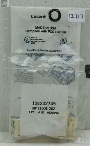 Lucent MPS100E-262 Cat 5e Jack 108232745