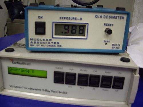 Nuclear Associates Fluke Victoreen Digital Meter Dose Dosimeter 06-525 Pre 4000M