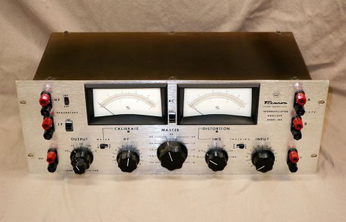 VINTAGE CROWN TECHRON INTERMODULATION ANALYZER IMA AMPLIFIER AUDIO MEASUREMENT