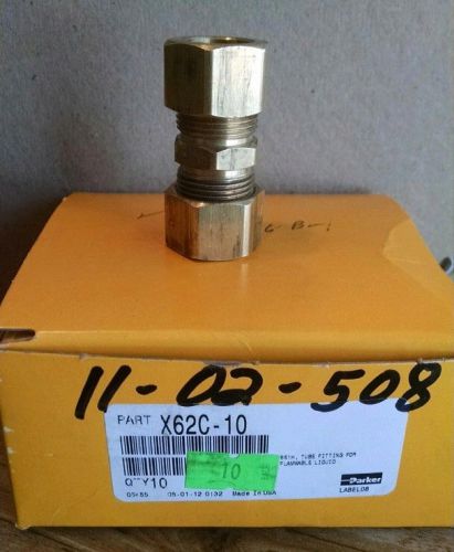 Parker brand brass fittings for sale