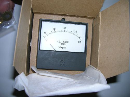 SIMPSON 2153 0-150 AC VOLTS METER